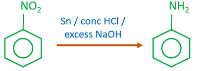 nitrobenzene Sn HCl reaction